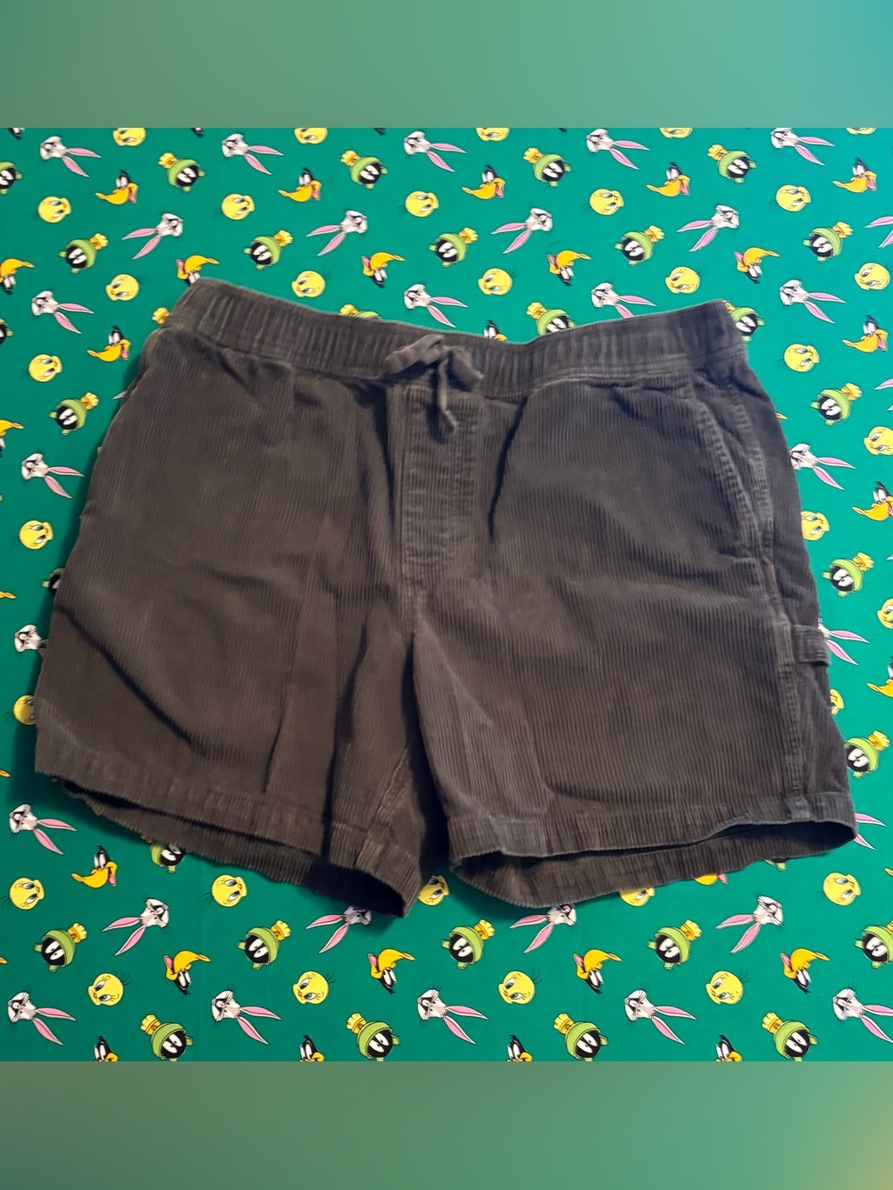 Original Use Men's Corduroy Cargo Shorts - Brown